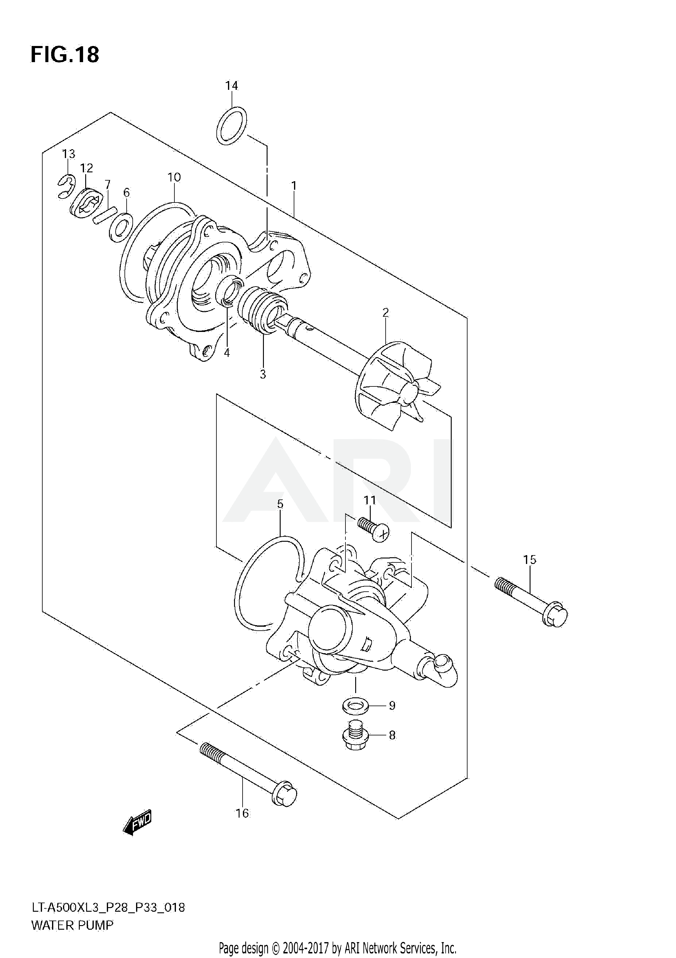 WATER PUMP