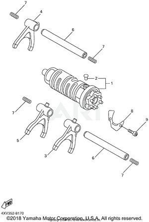 SHIFT CAM FORK