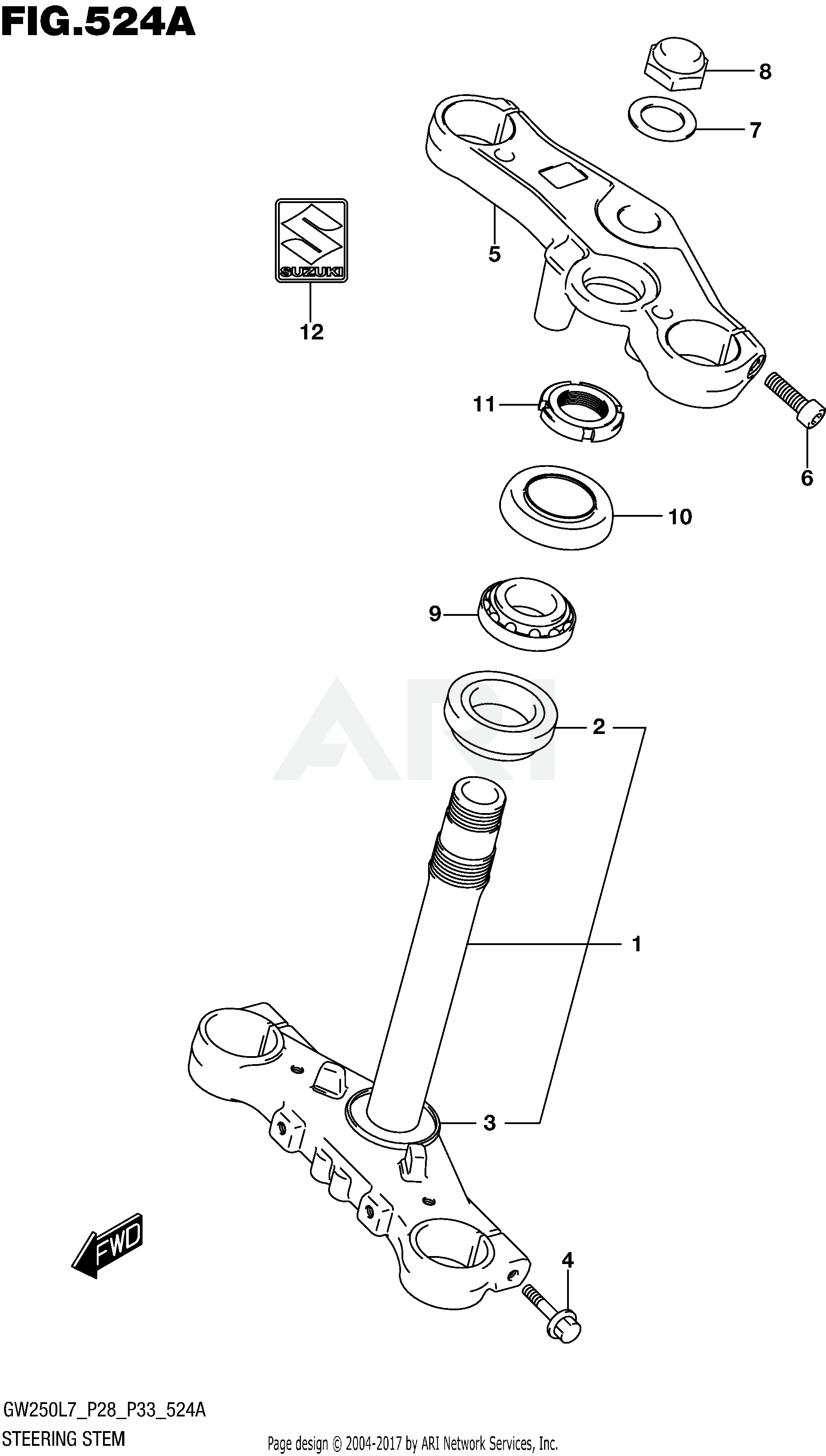 STEERING STEM