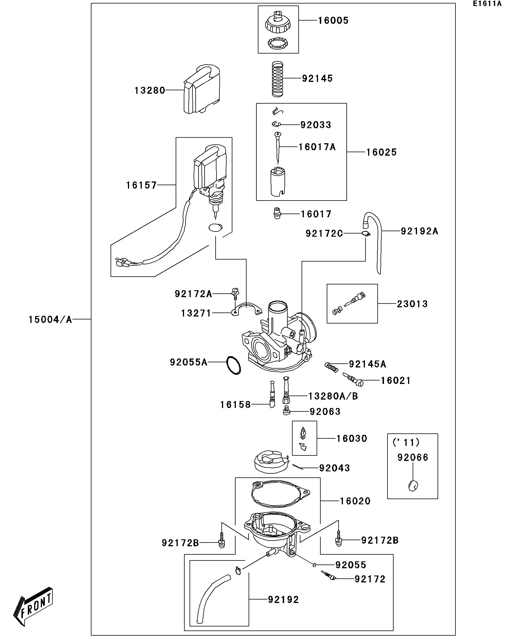 Carburetor(A8F-ABF)