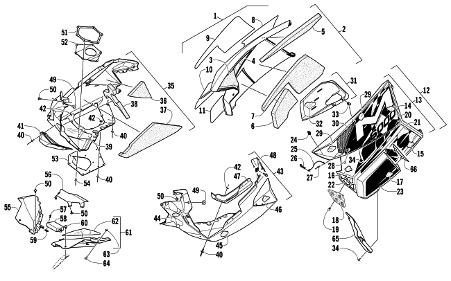 SKID PLATE AND SIDE PANEL ASSEMBLY