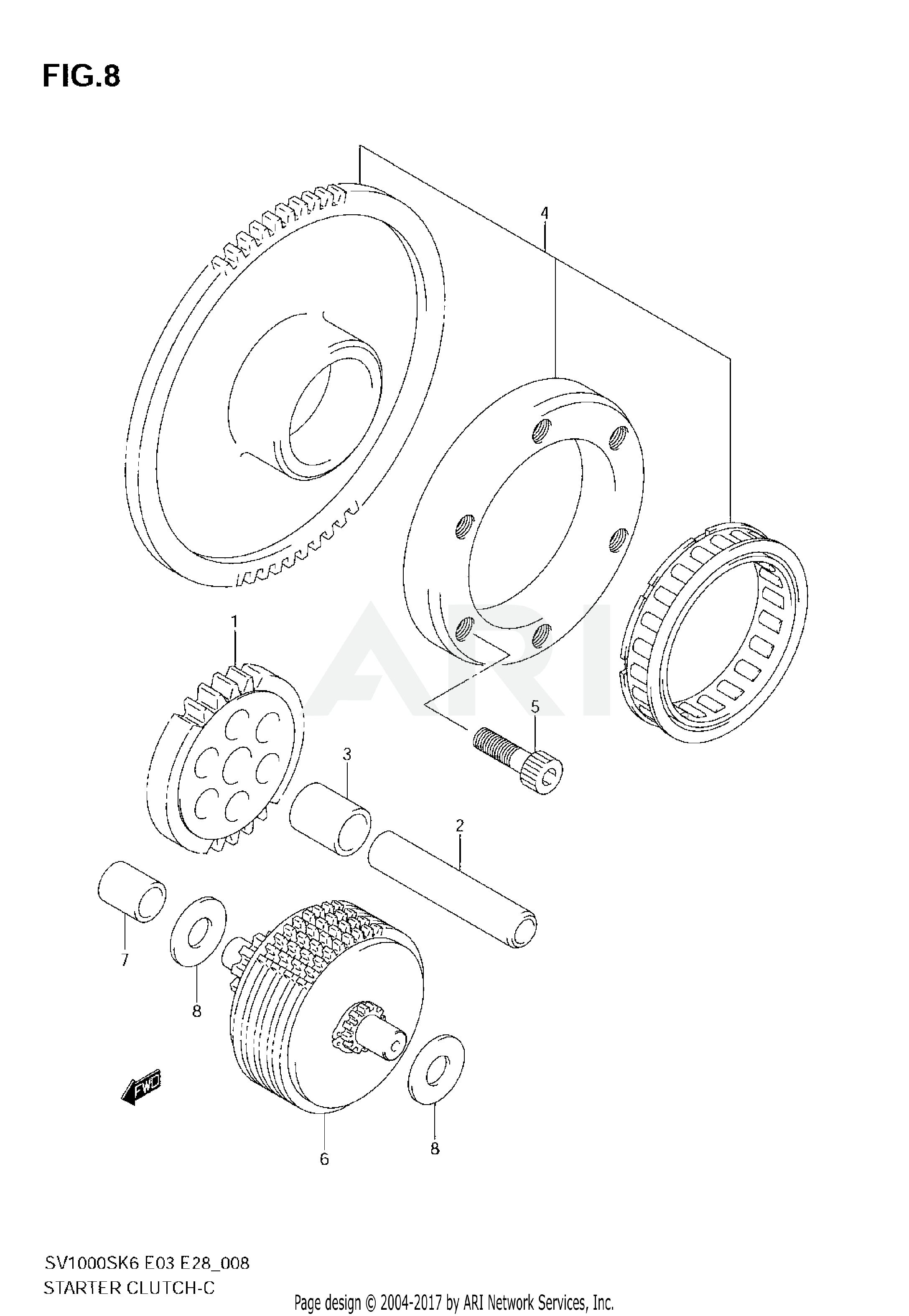 STARTER CLUTCH