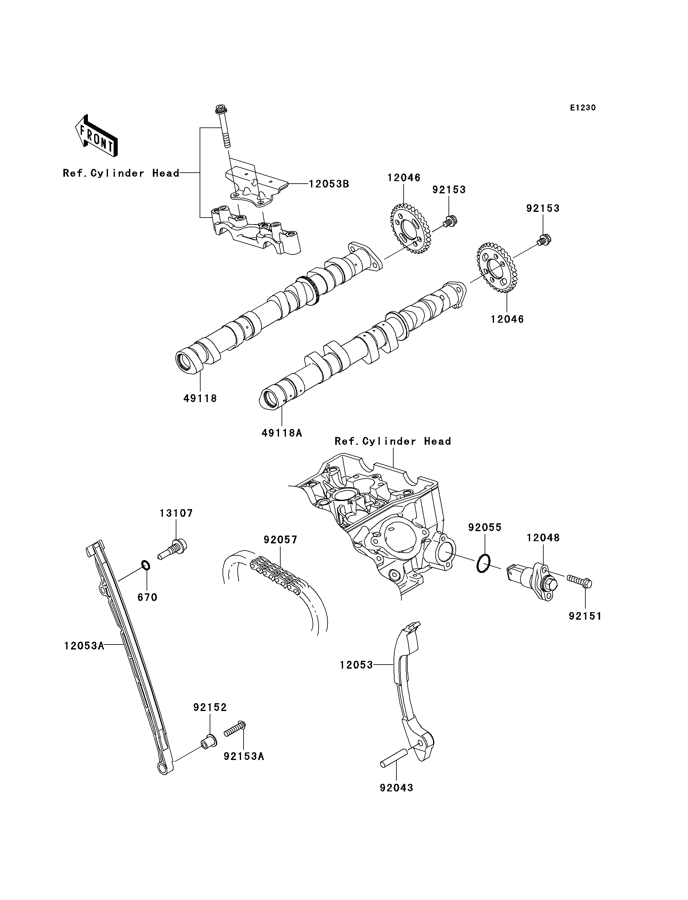 Camshaft(s)/Tensioner