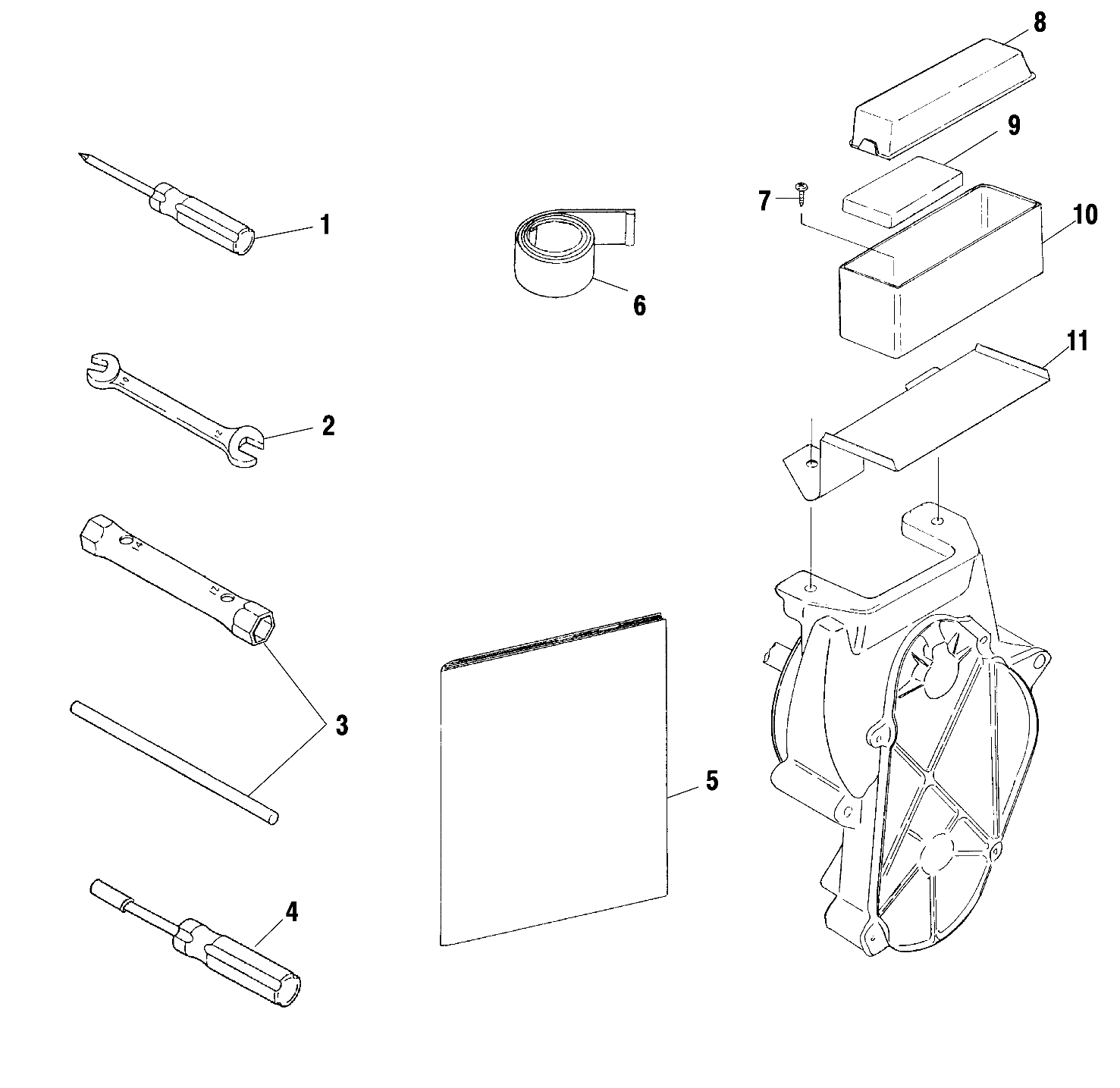 TOOL KIT - S01SD5BS (4960486048C012)