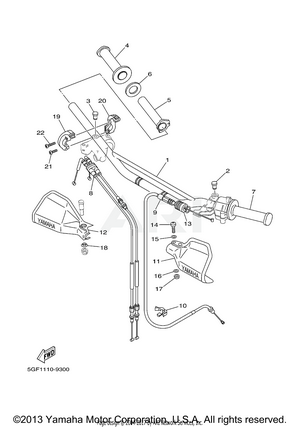 STEERING HANDLE CABLE