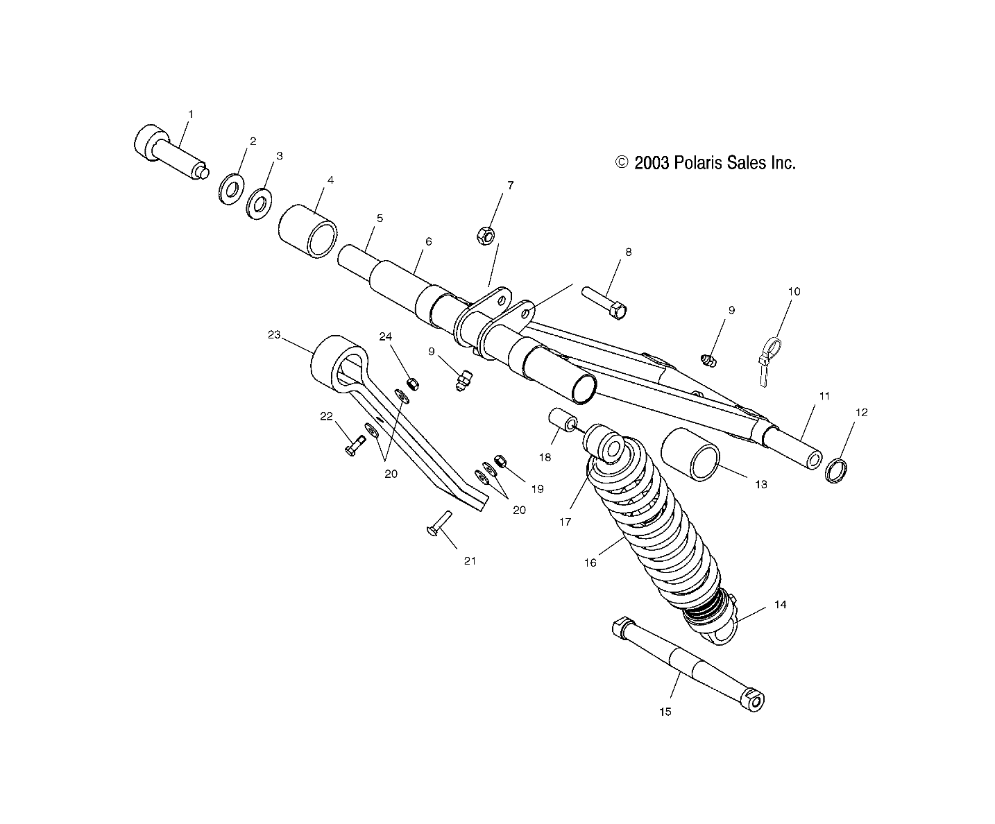 FRONT TORQUE ARM (M-10) - S04NE7CS/8CS (4988438843C04)