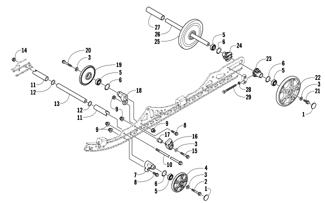 IDLER WHEEL ASSEMBLY