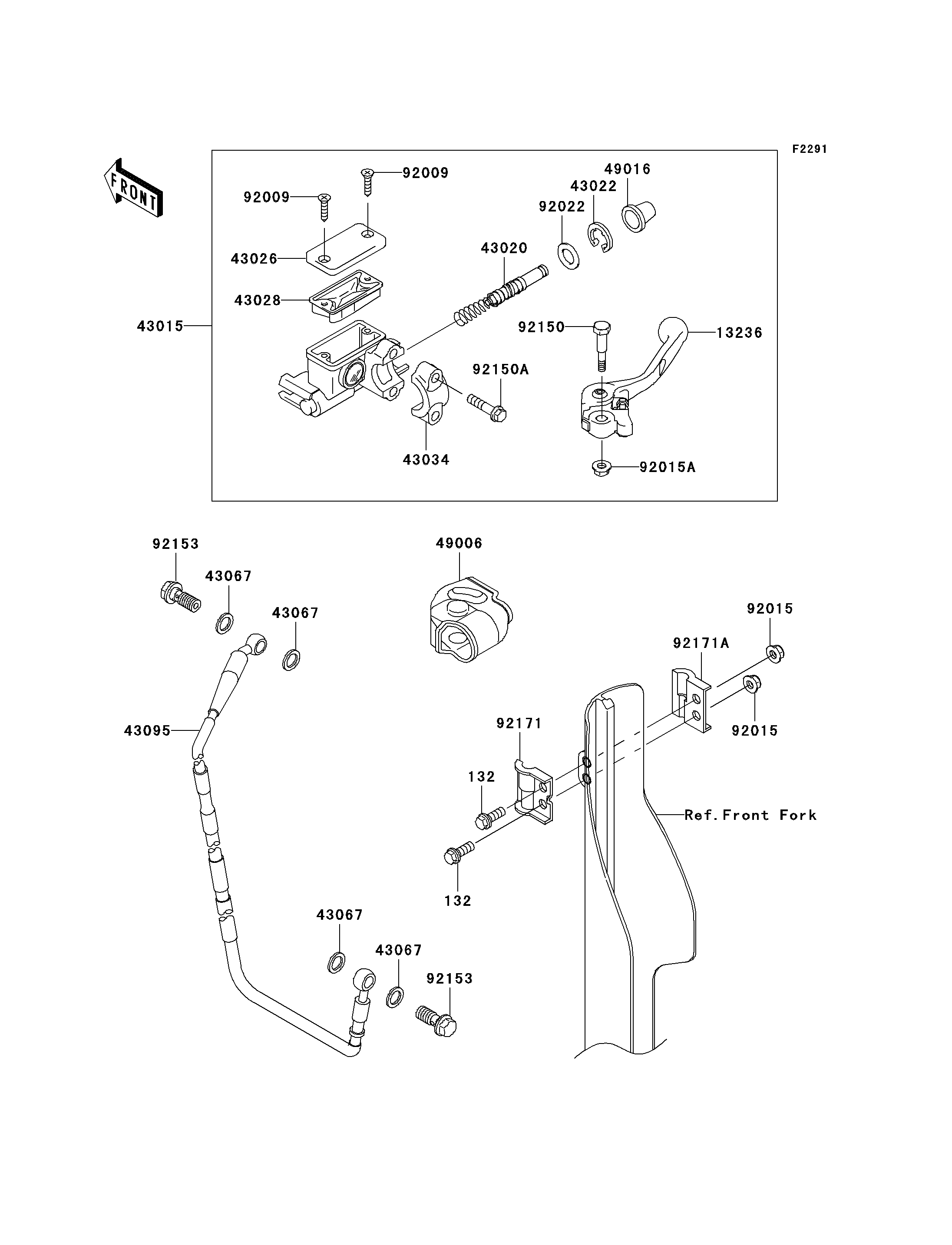 Front Master Cylinder