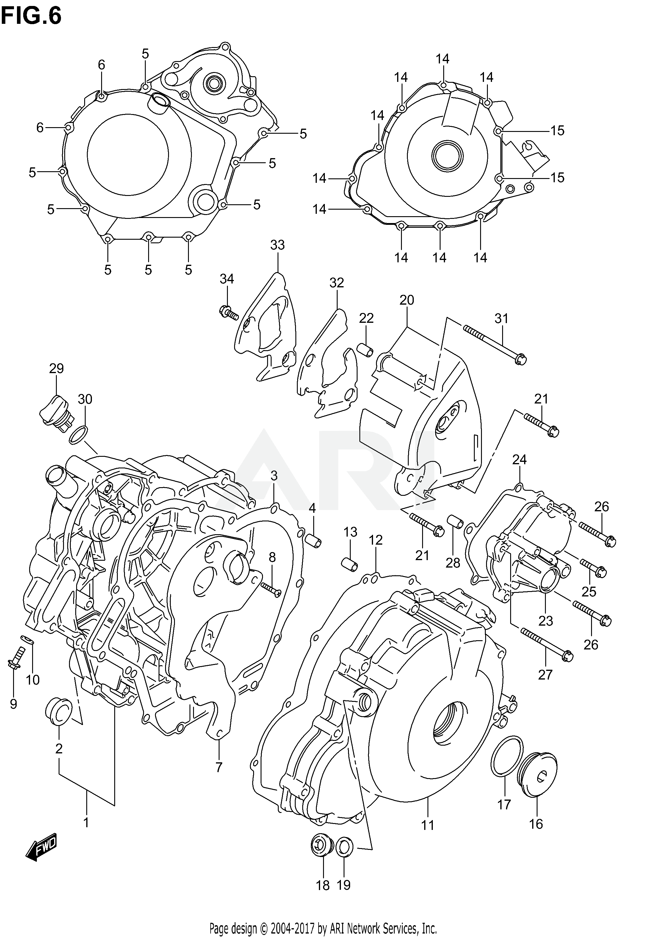 CRANKCASE COVER