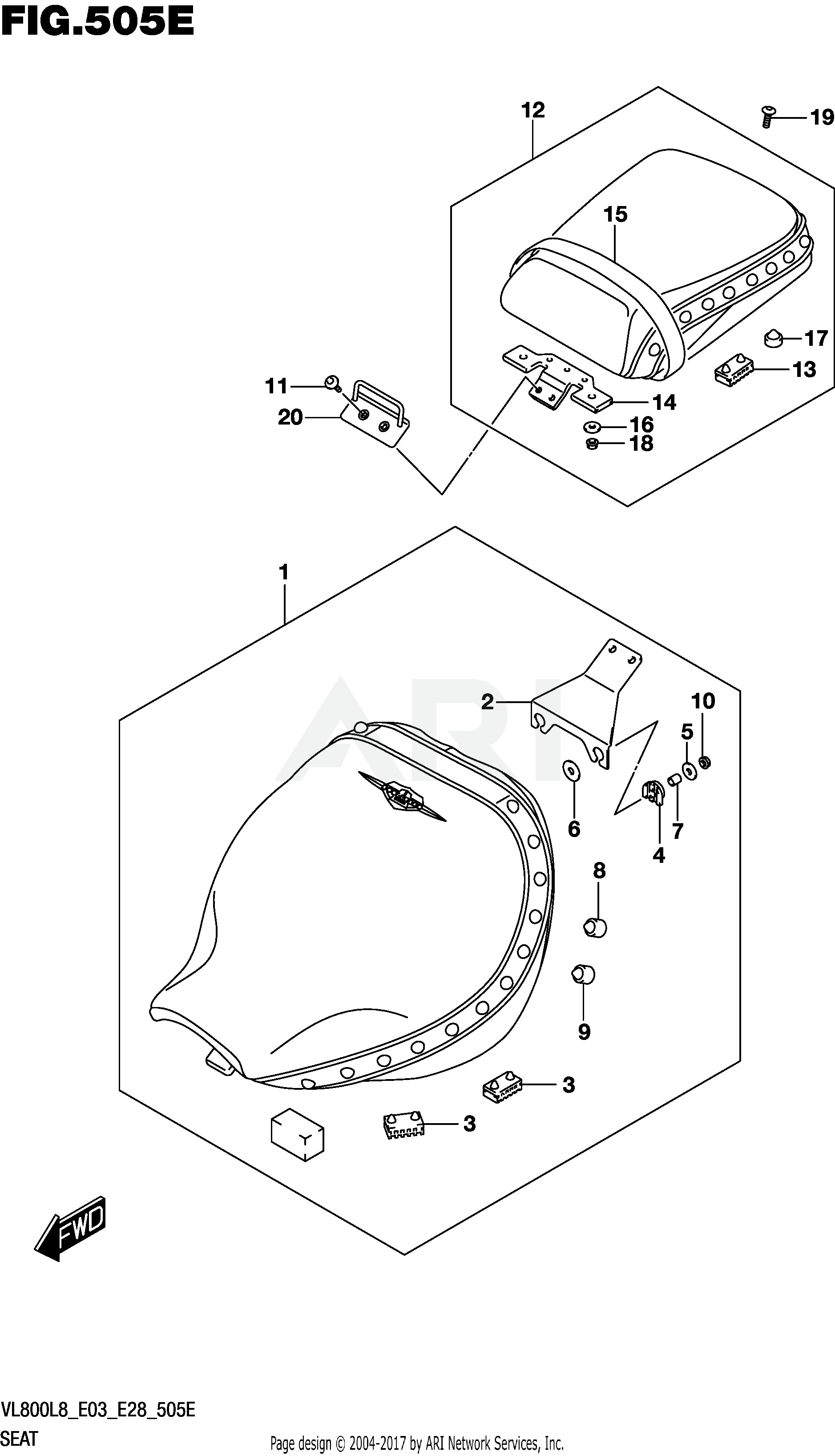 SEAT (VL800TL8 E28)