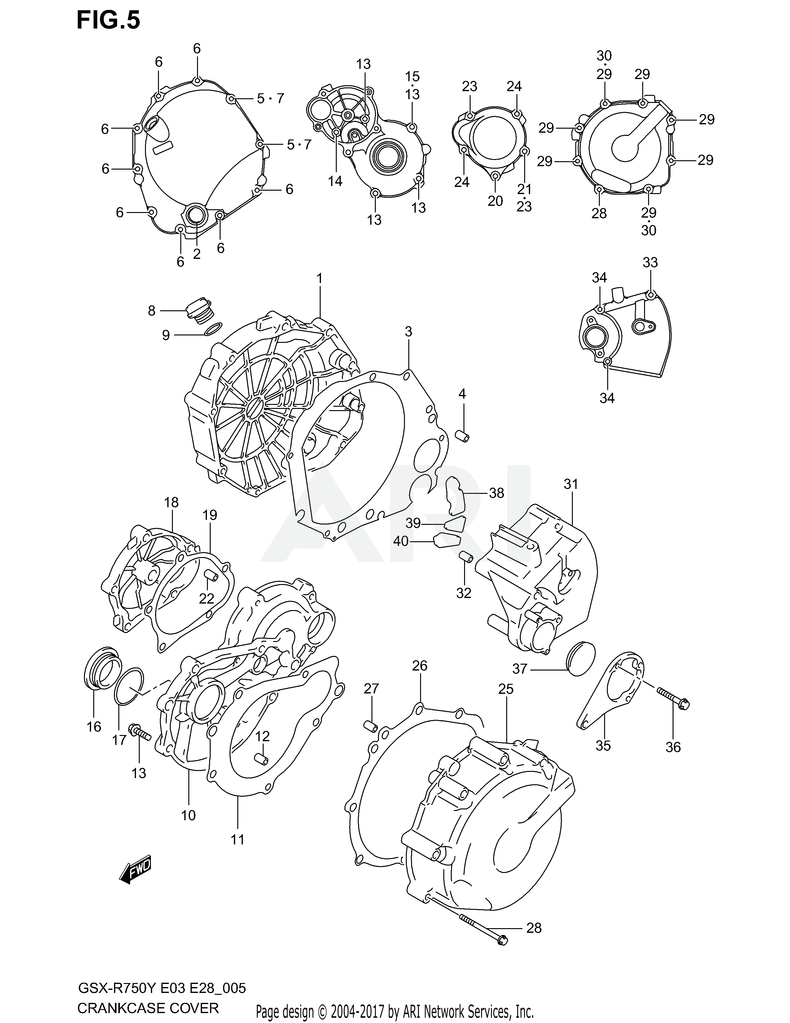 CRANKCASE COVER