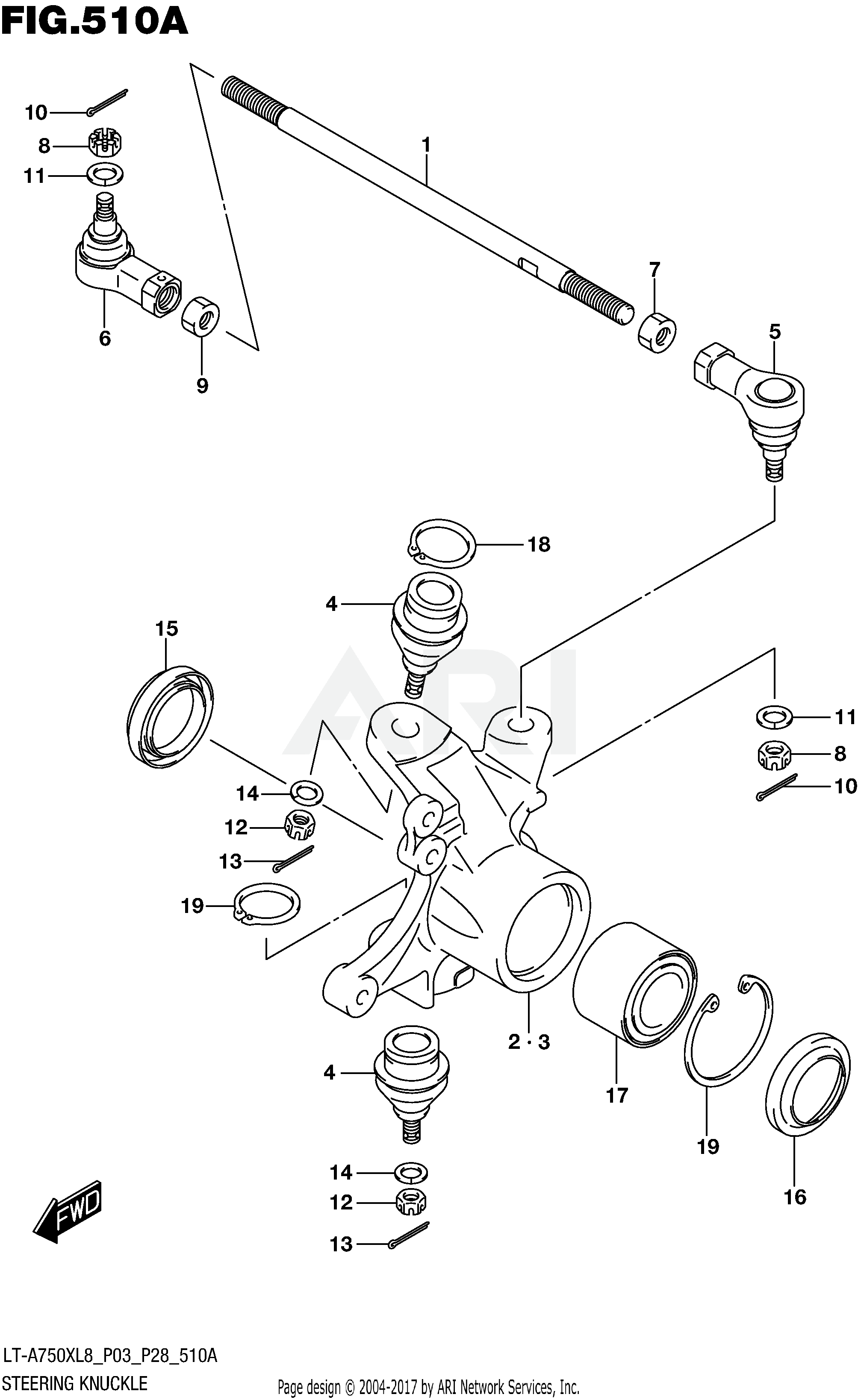 STEERING KNUCKLE