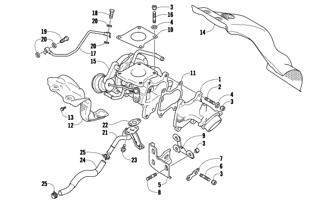 TURBOCHARGER ASSEMBLY