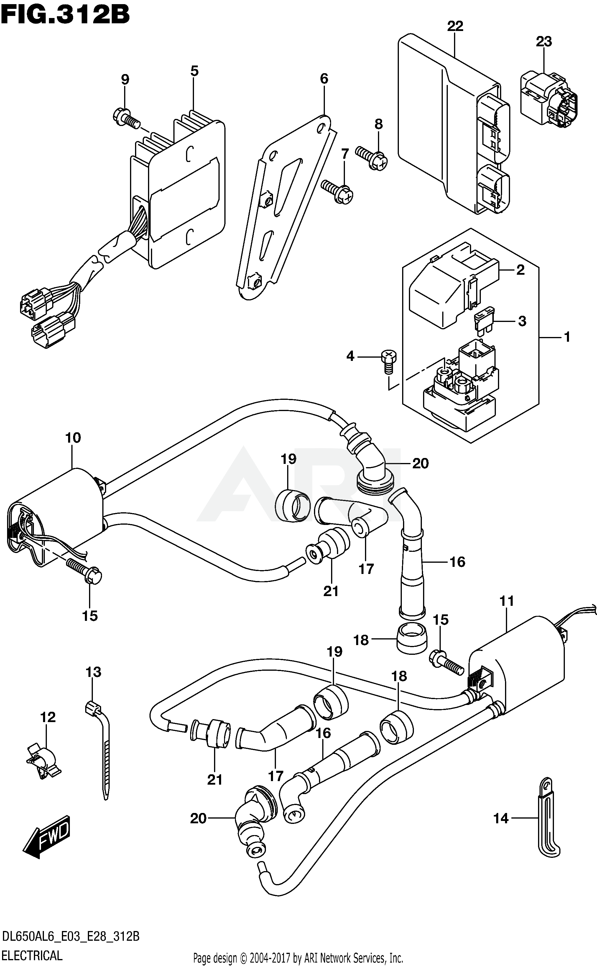 ELECTRICAL (DL650AL6 E33)