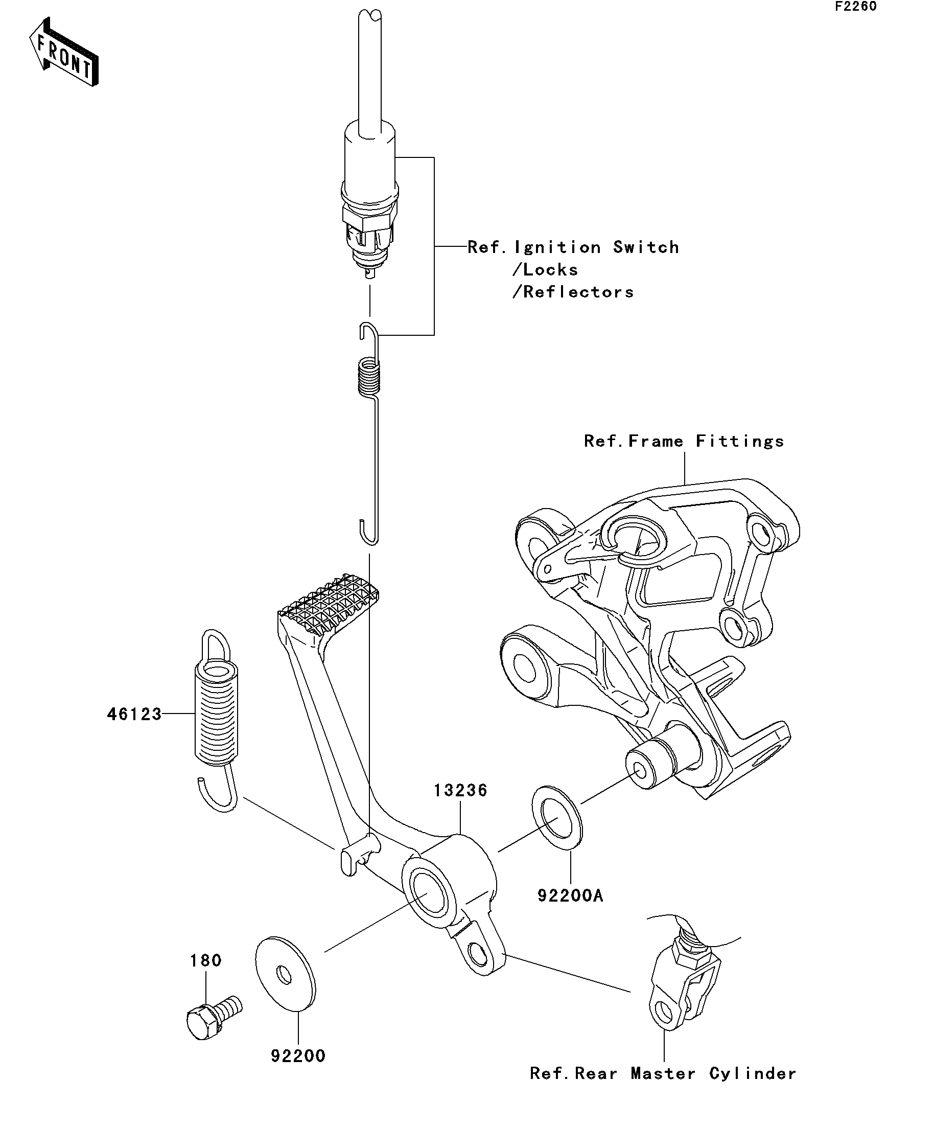 Brake Pedal/Torque Link