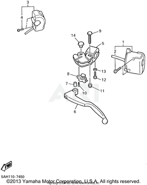 HANDLE SWITCH LEVER