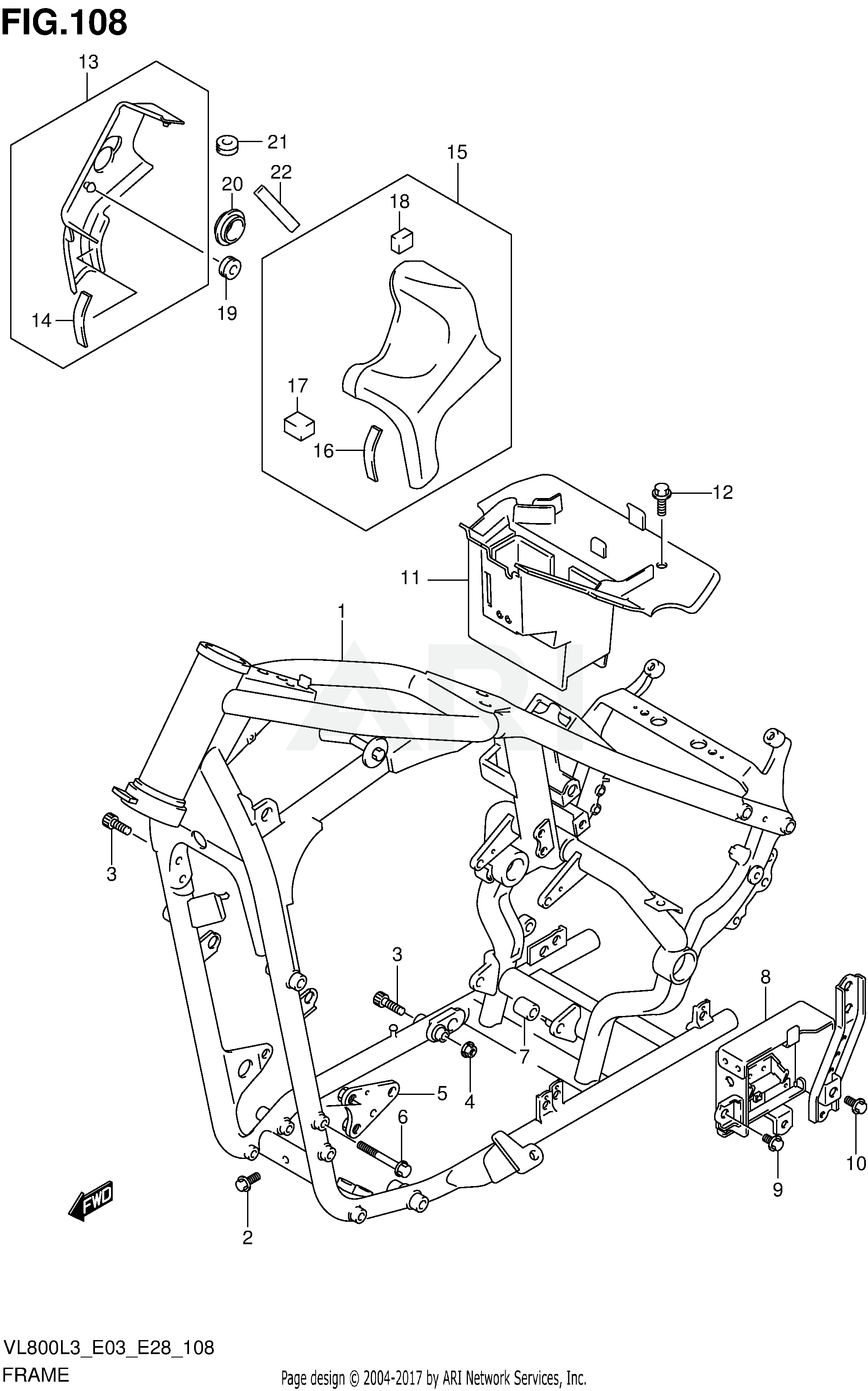 FRAME (VL800L3 E28)