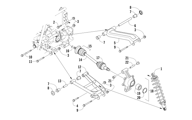 REAR SUSPENSION ASSEMBLY