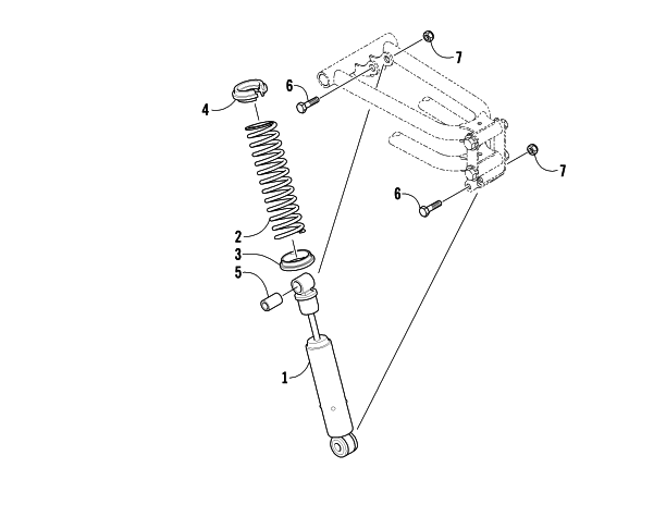 FRONT SUSPENSION SHOCK ABSORBER