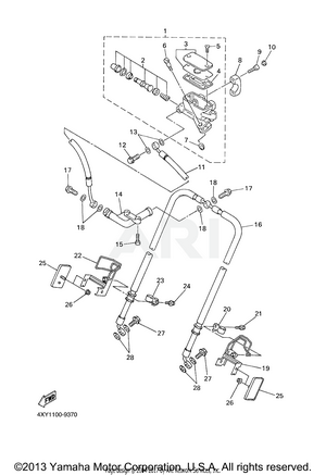 FRONT MASTER CYLINDER BRAKE