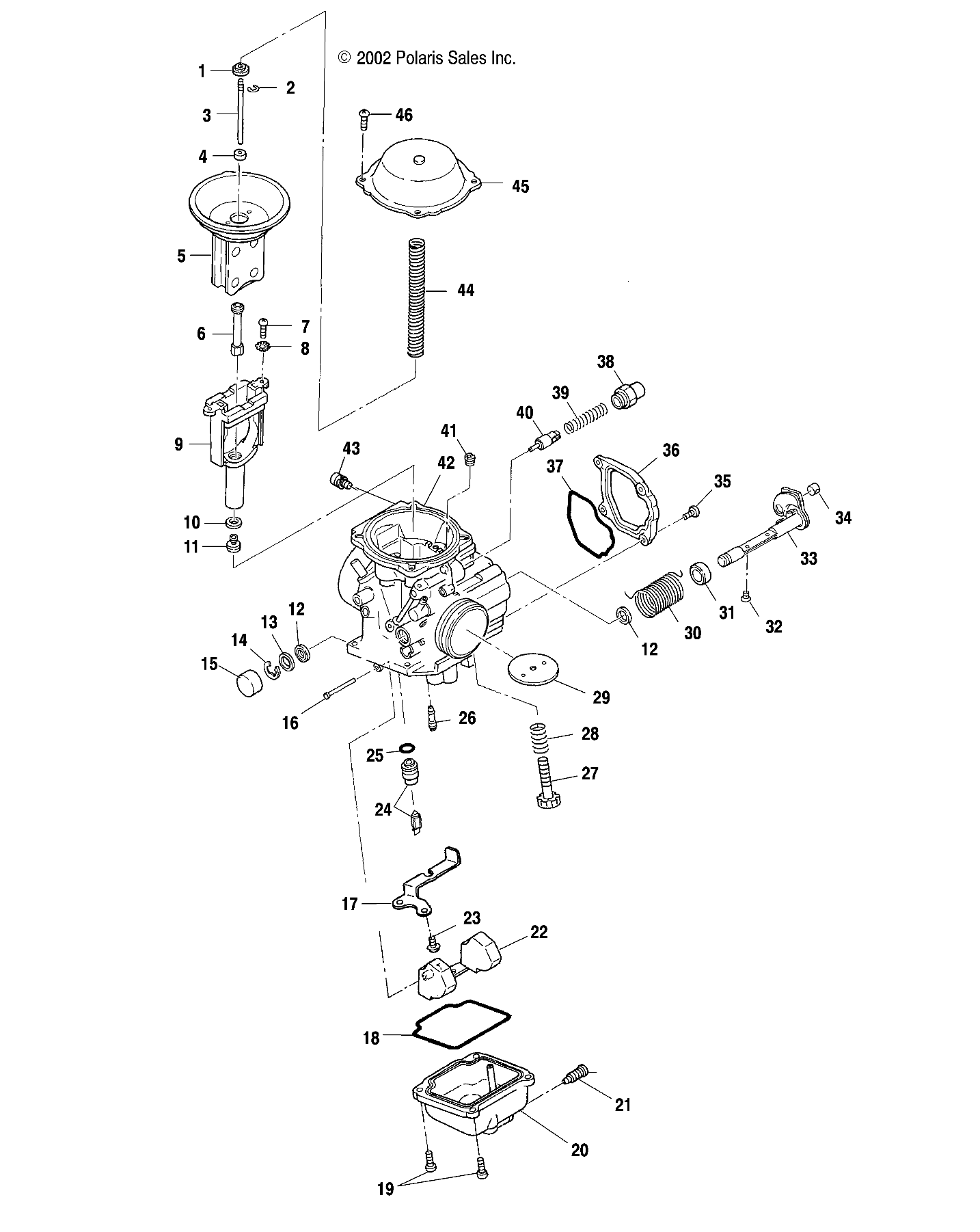 CARBURETOR - A03CB32AA/FC (4978627862C09)