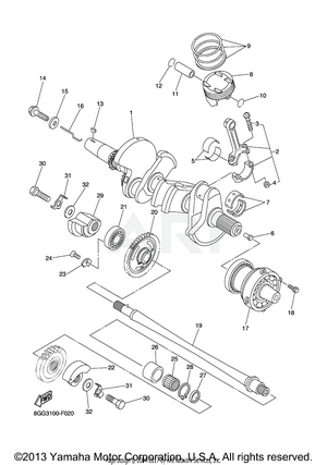 CRANKSHAFT PISTON