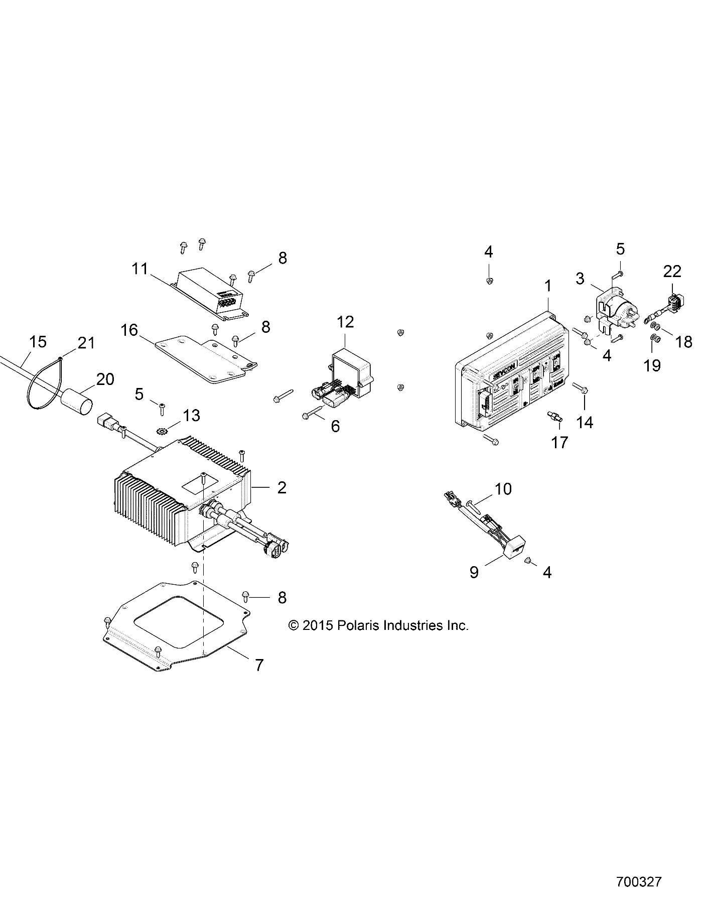 ELECTRICAL, MODULES and CONTROLLERS - R20MAAE4G8/G9 (700327)