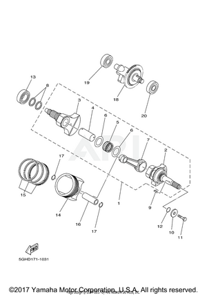 CRANKSHAFT PISTON