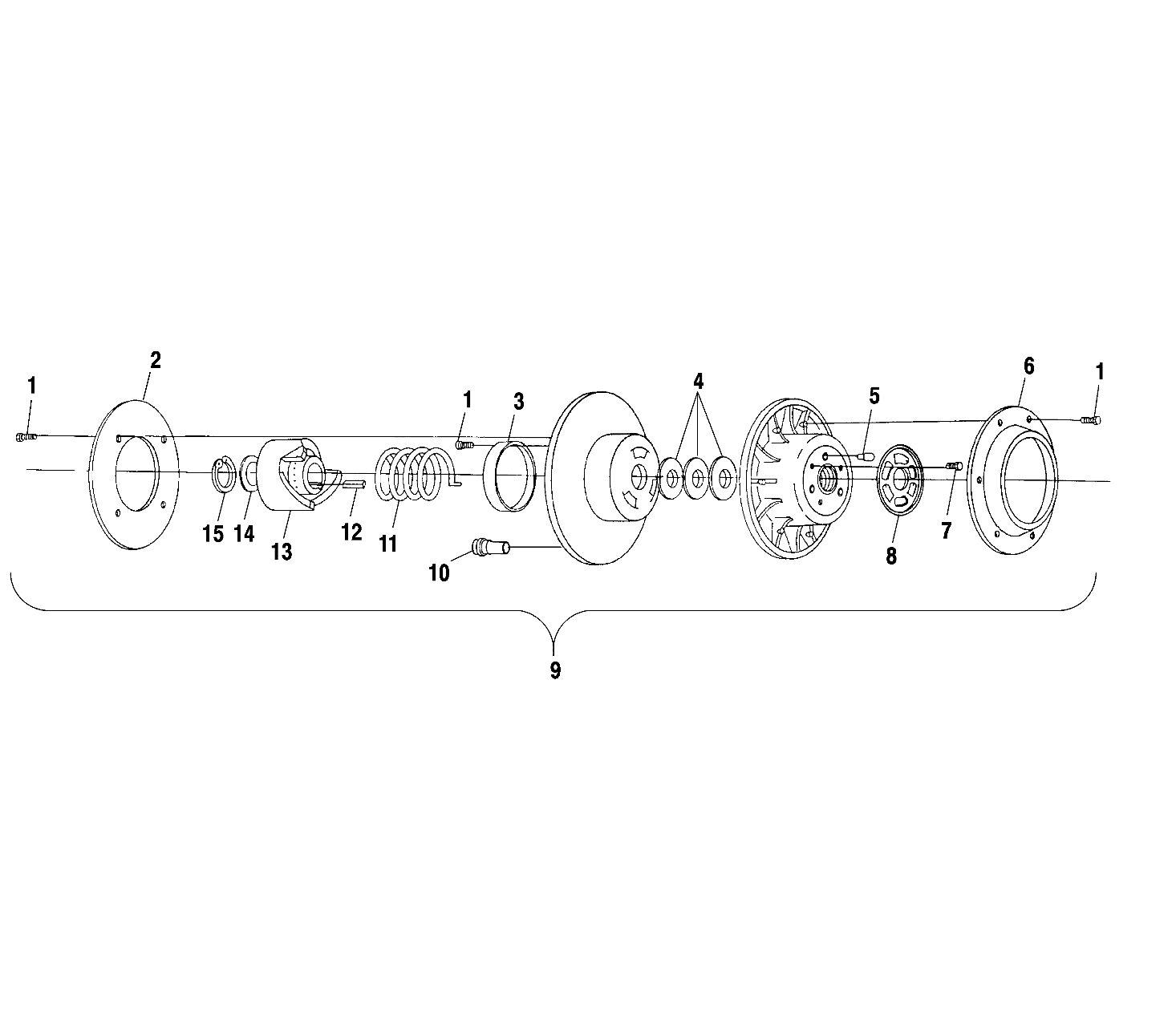 DRIVEN CLUTCH - S01NB4BS (4960876087B013)