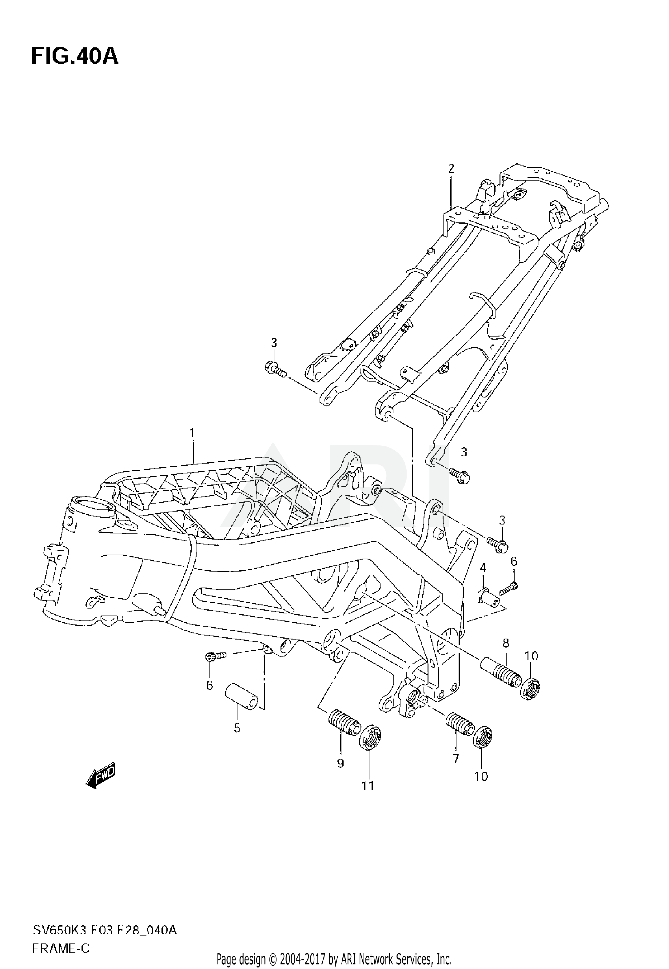 FRAME (MODEL K7)