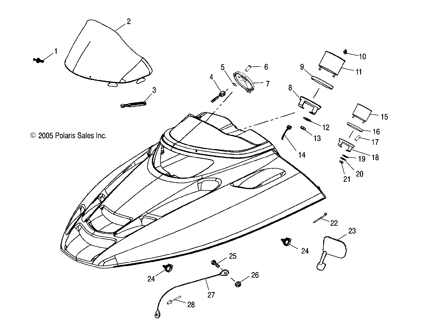 HOOD - S06ND4BS (4999399939A09)