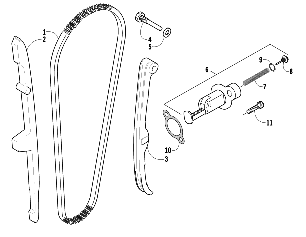 CAM CHAIN ASSEMBLY