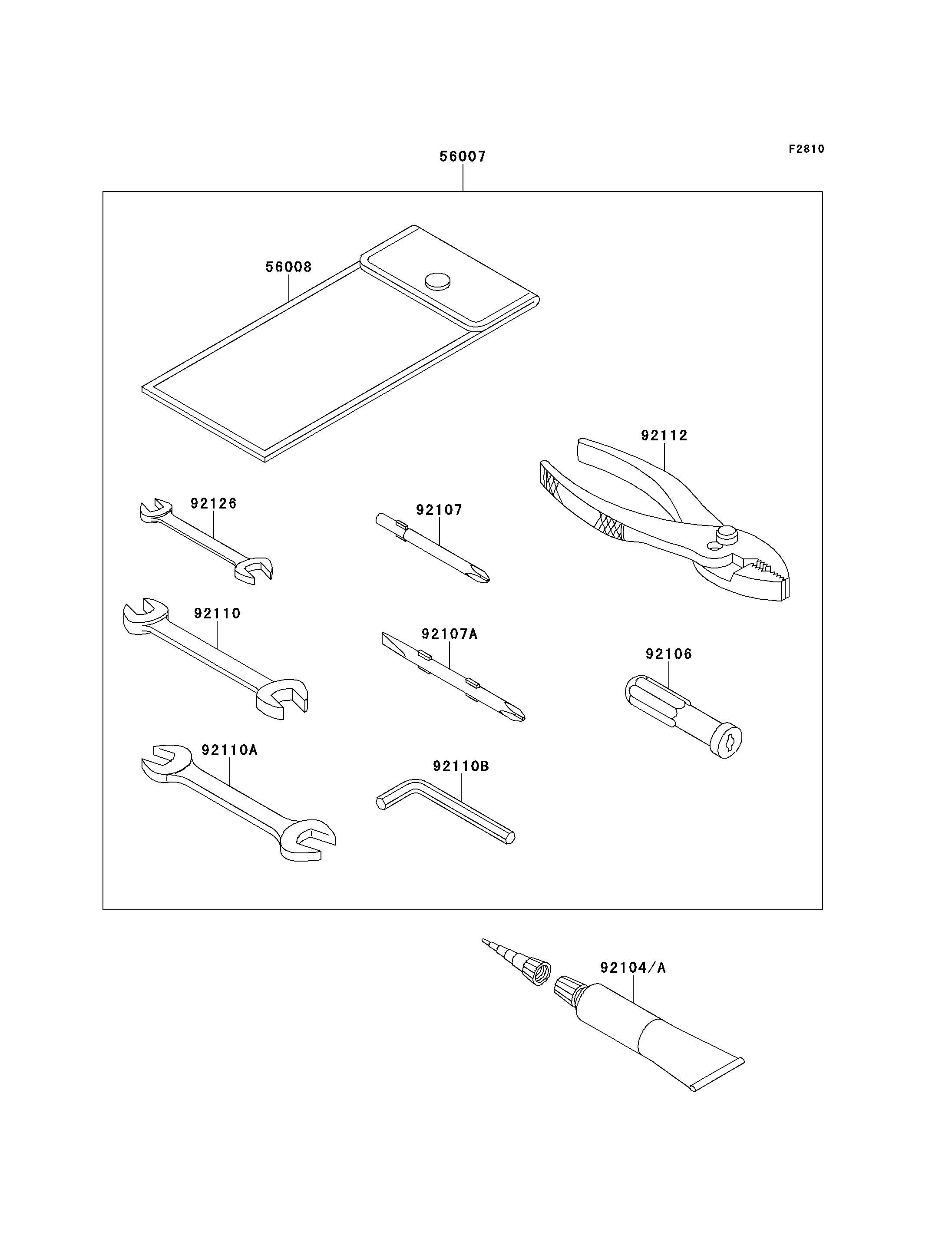 Owner&#39;s Tools(A9F/A9FA)