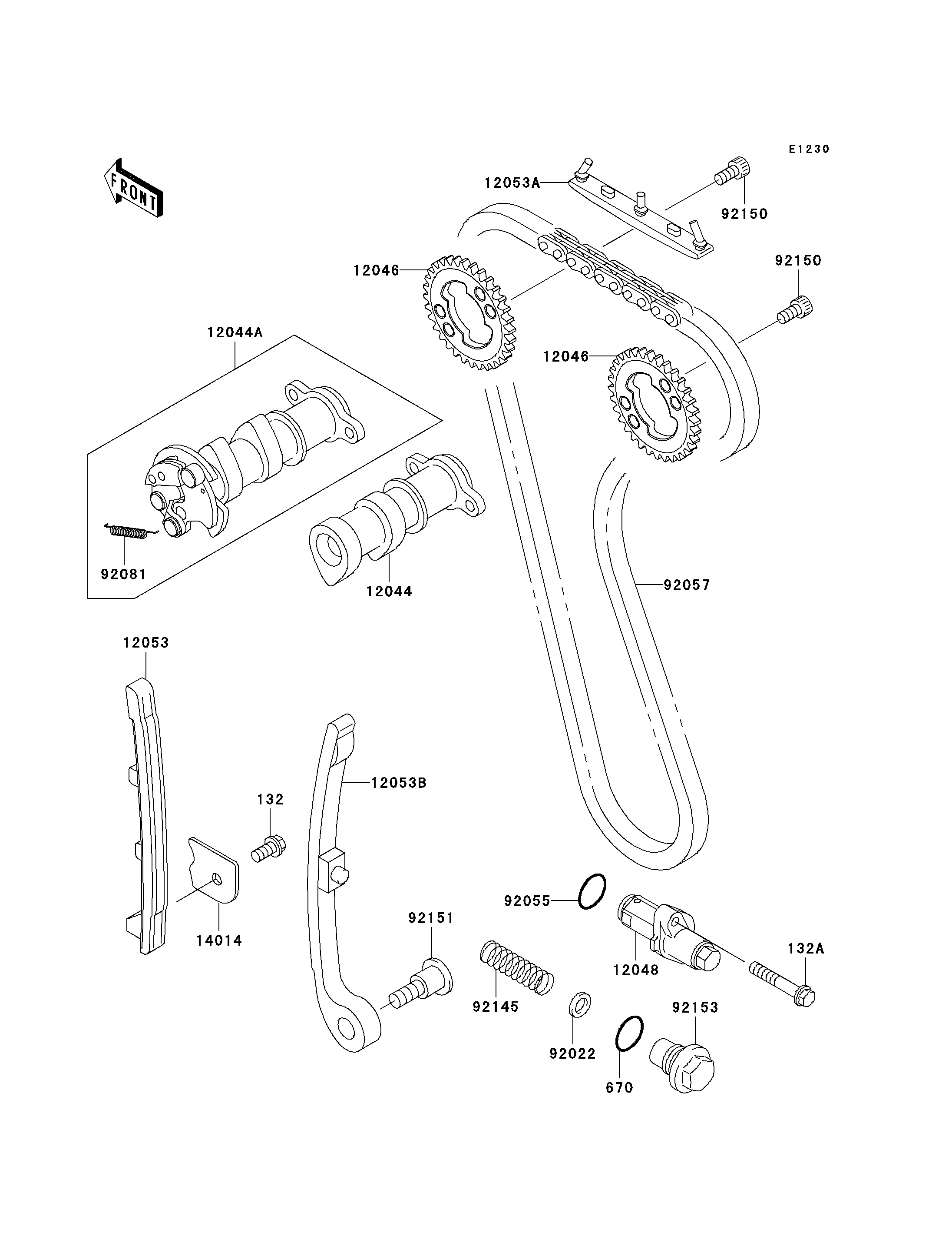 Camshaft(s)/Tensioner