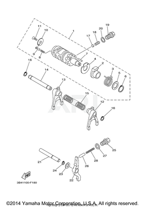 SHIFT CAM FORK