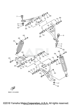 FRONT SUSPENSION WHEEL