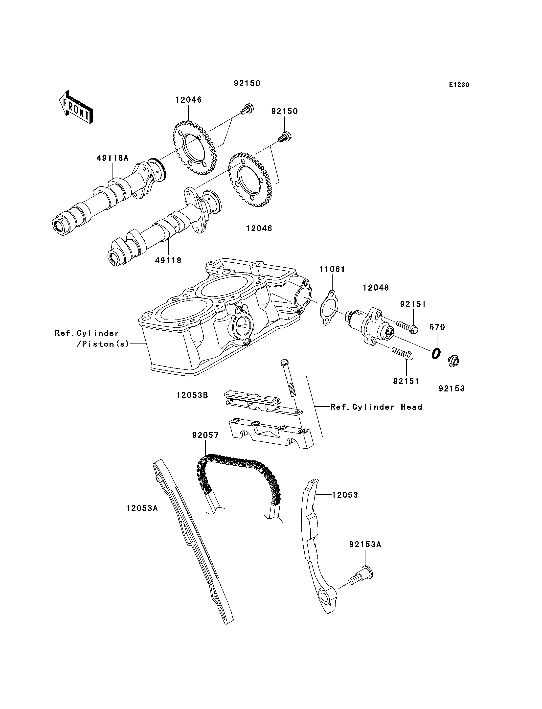 Camshaft(s)/Tensioner