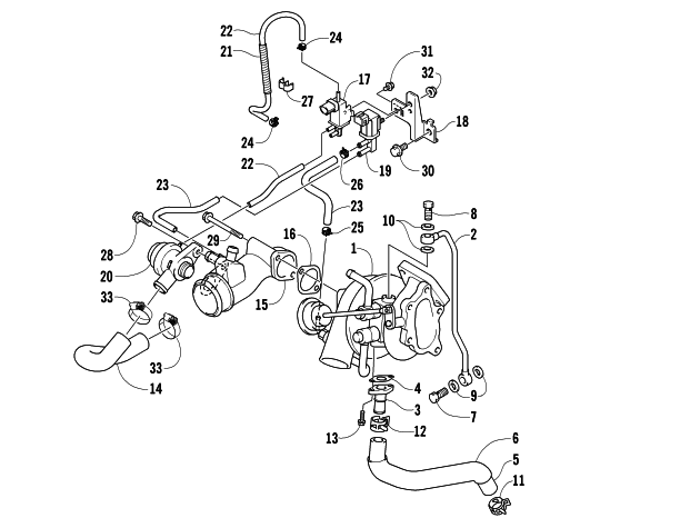 TURBOCHARGER ASSEMBLY