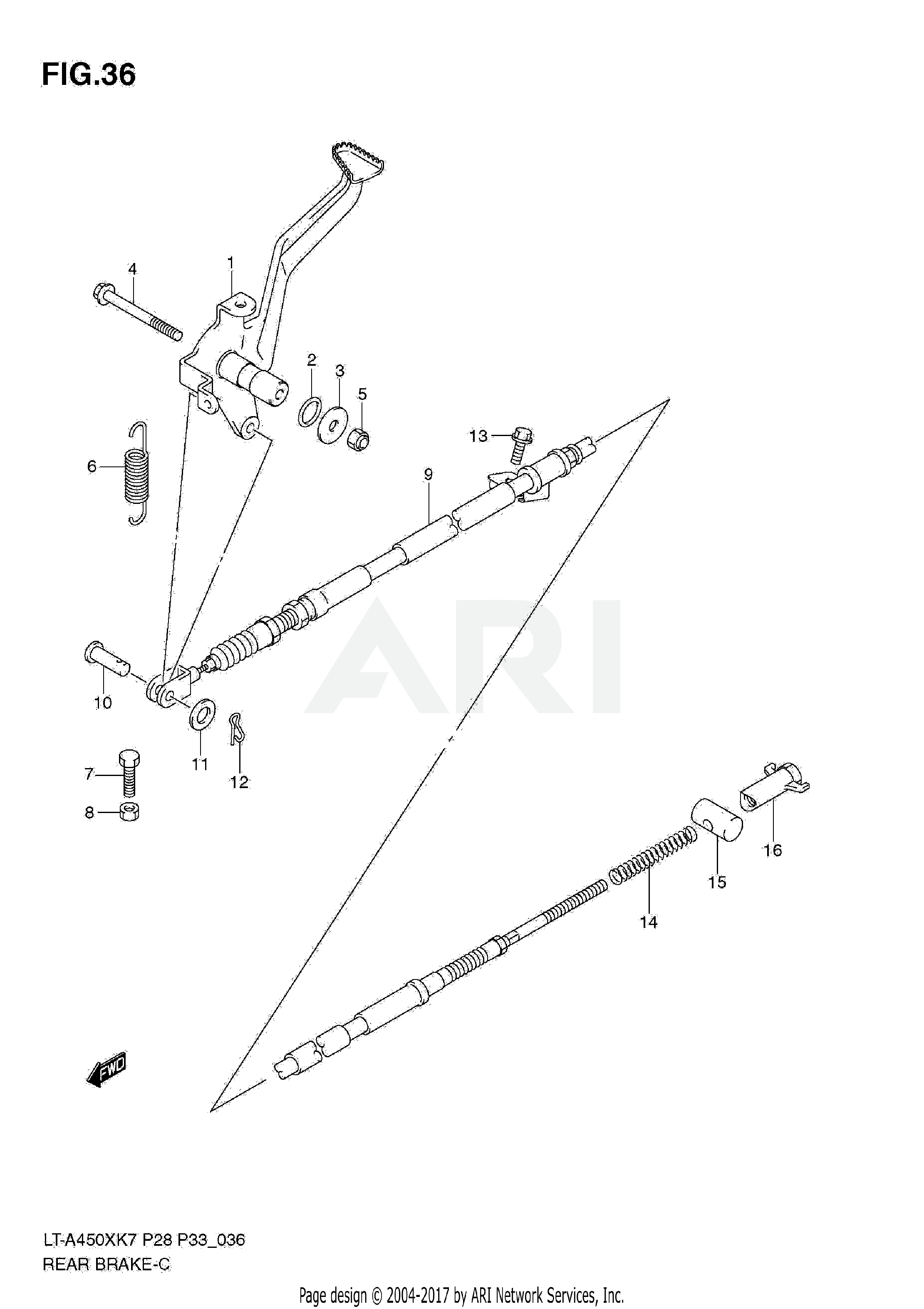 REAR BRAKE