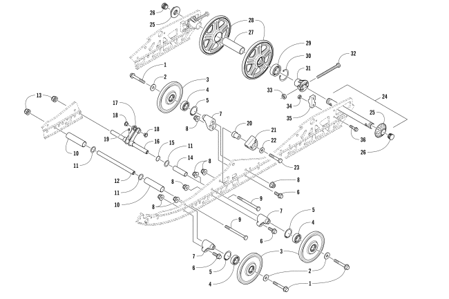 IDLER WHEEL ASSEMBLY