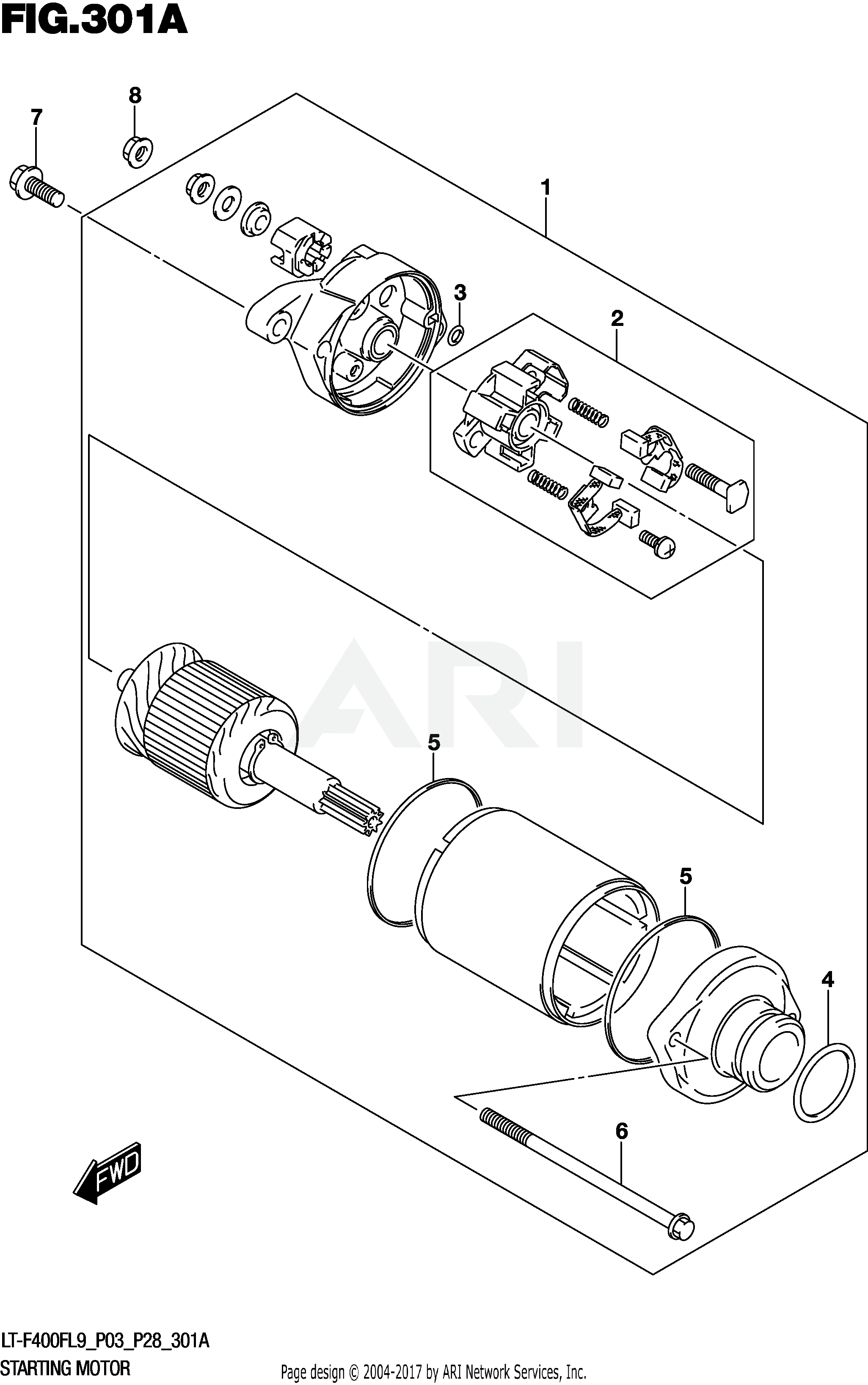 STARTING MOTOR