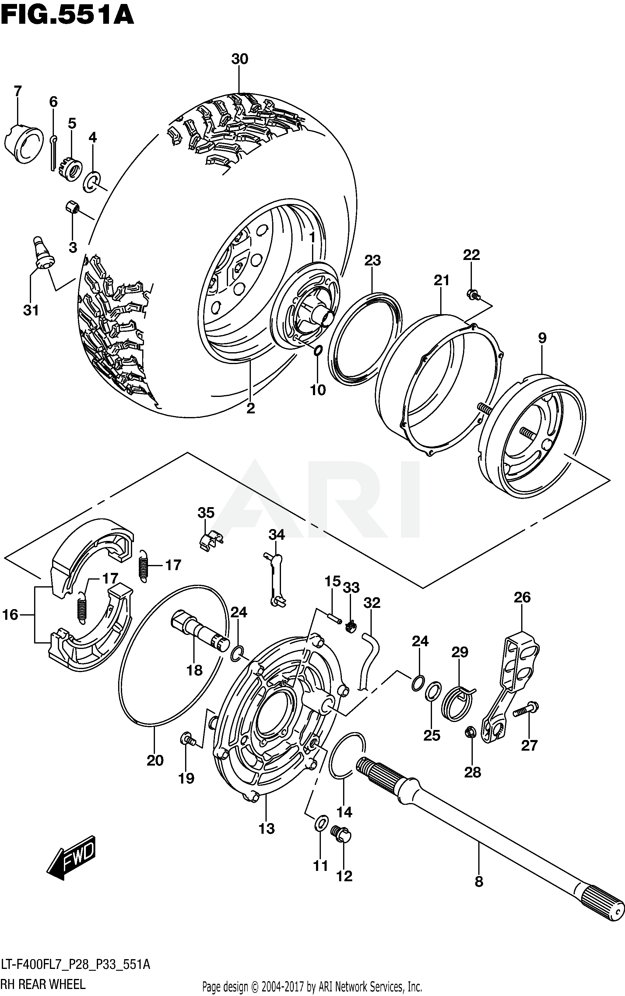 RH REAR WHEEL