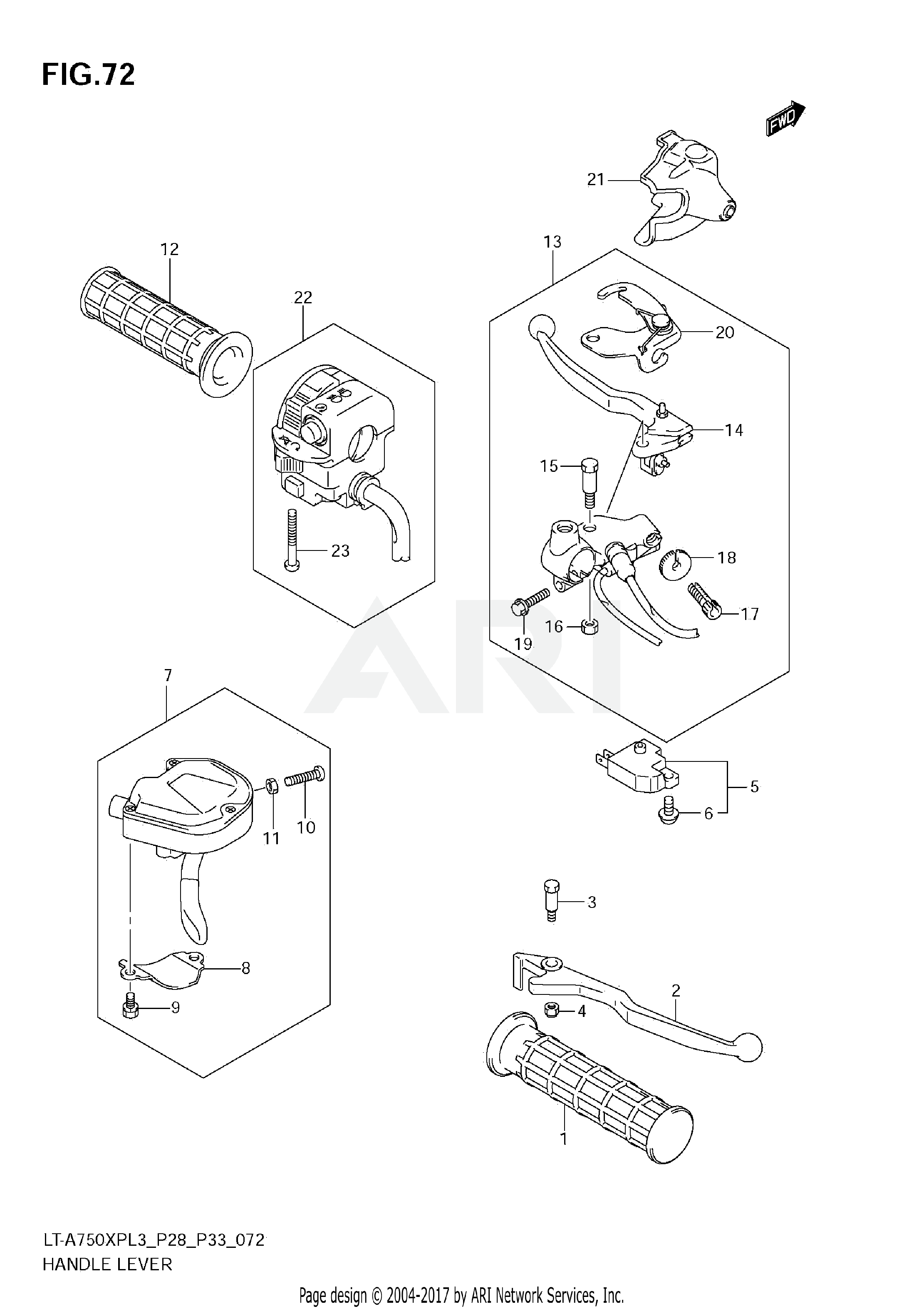 HANDLE LEVER