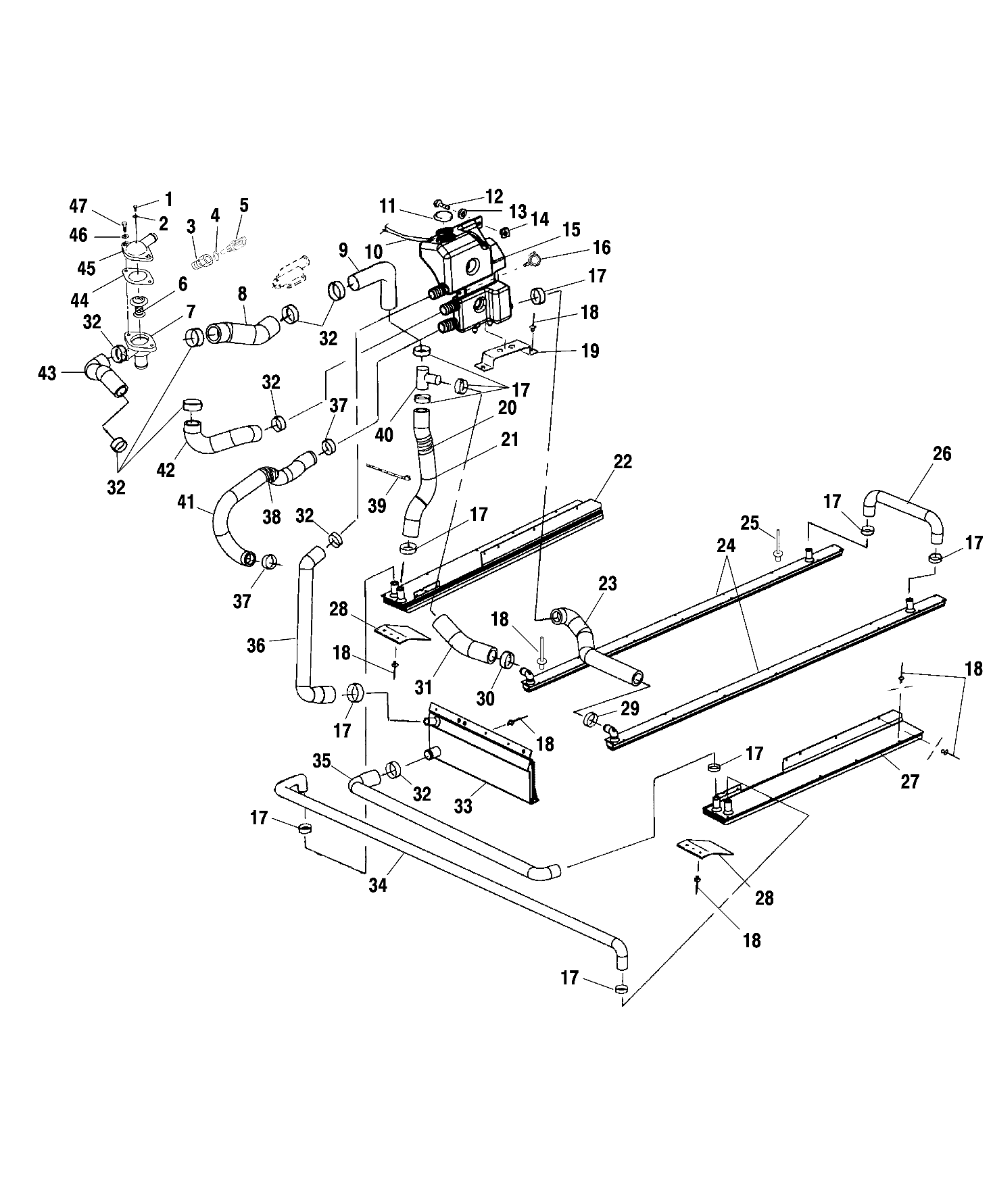 COOLING SYSTEM - S01SB8AS (4960686068A013)