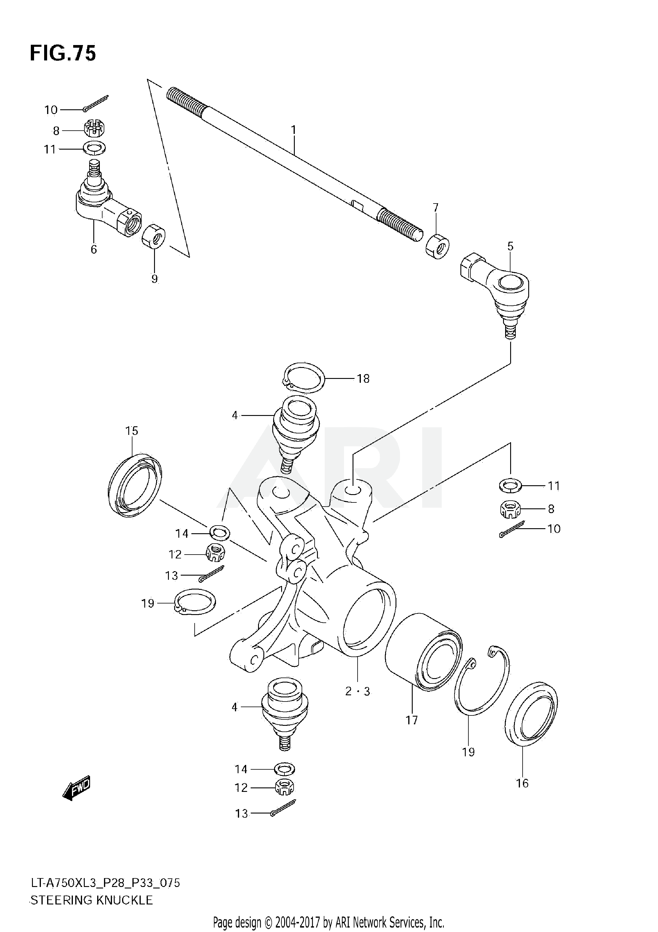 STEERING KNUCKLE