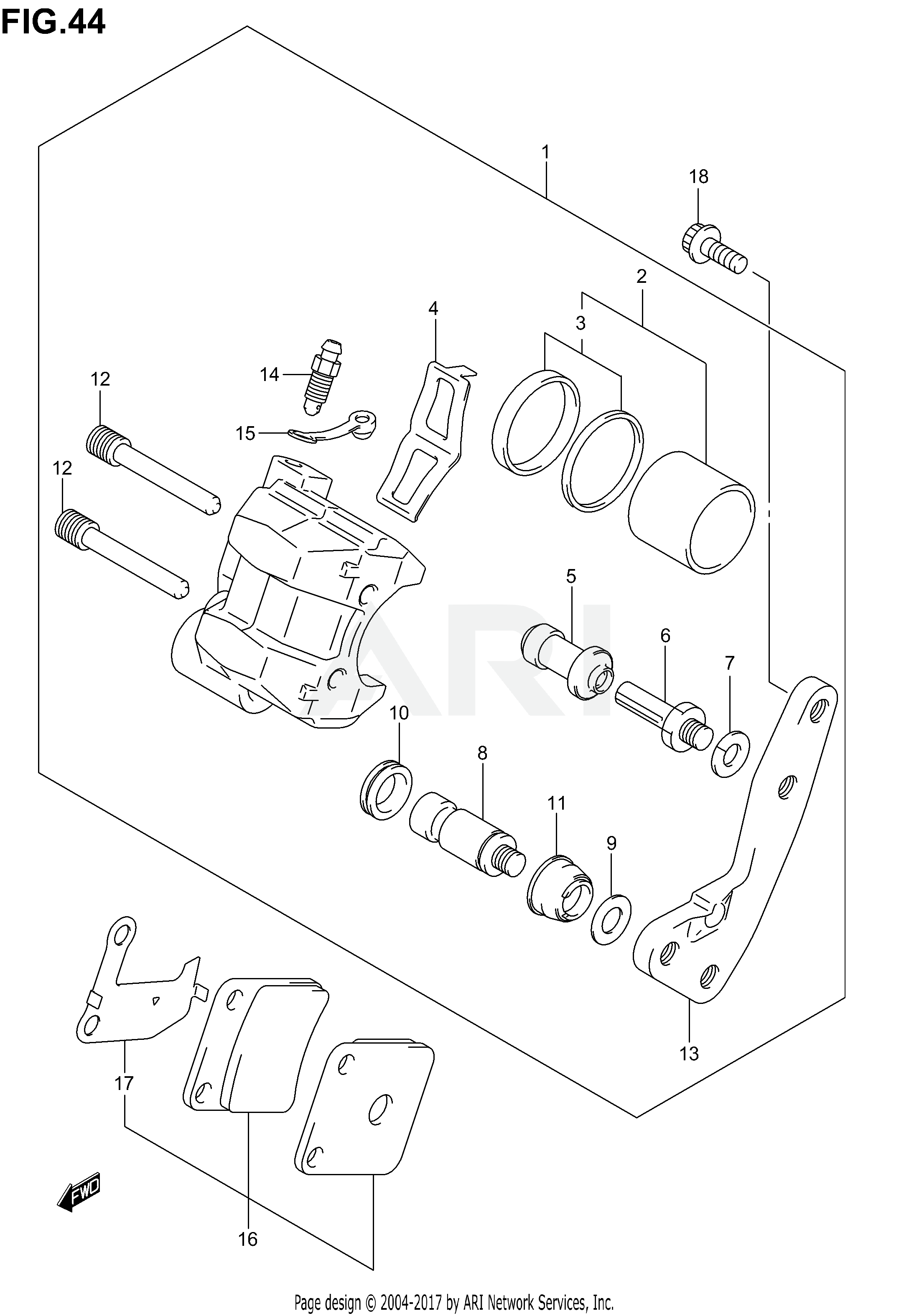 FRONT CALIPER