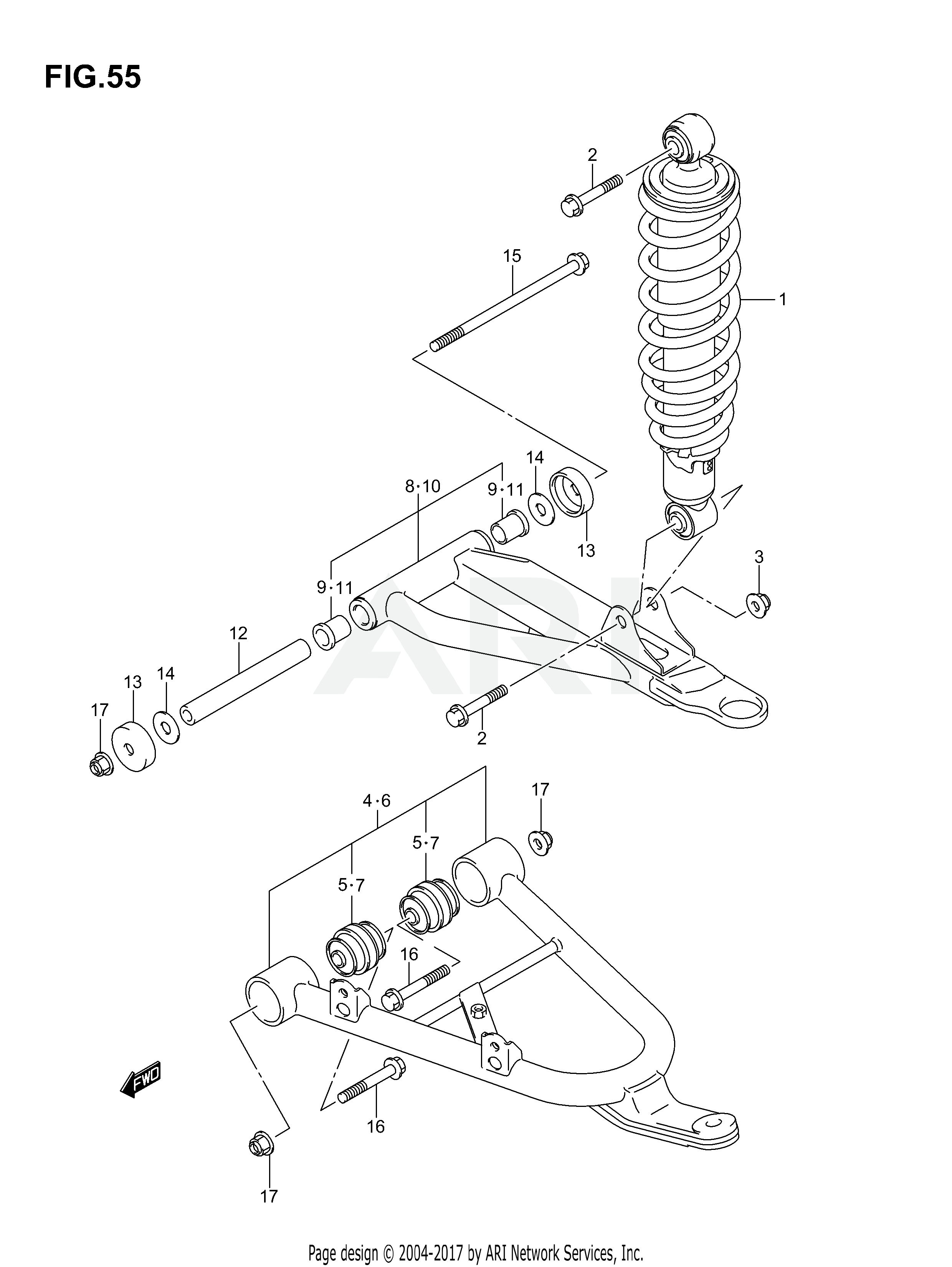 FRONT SUSPENSION ARM