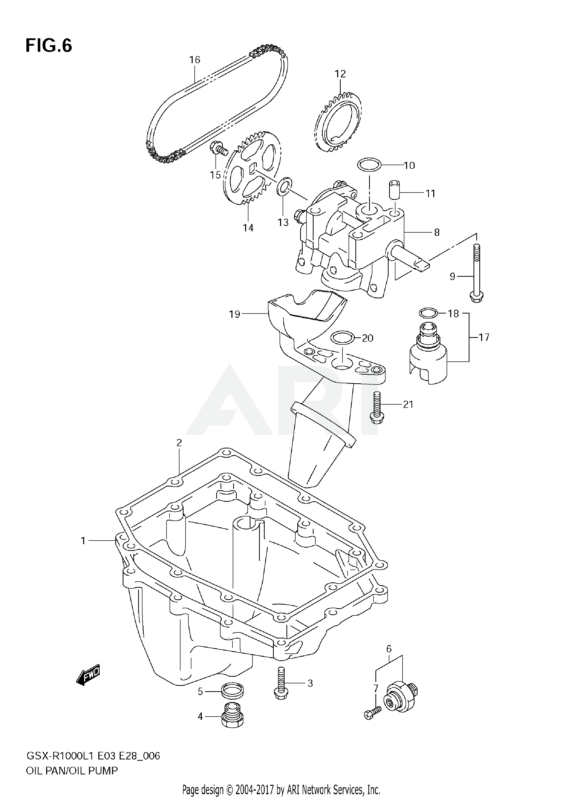 OIL PAN - OIL PUMP