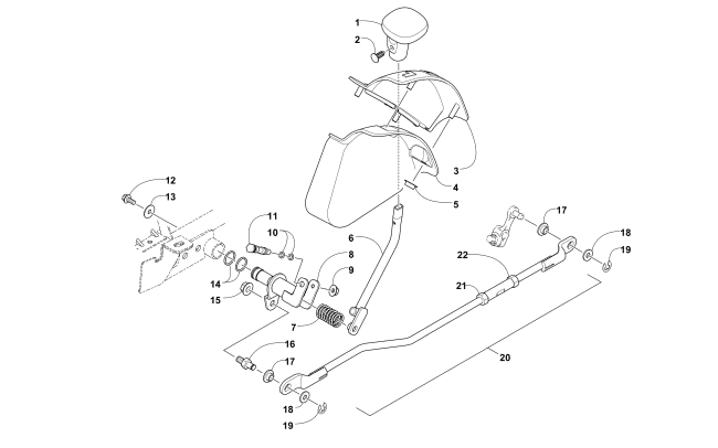 SHIFT LEVER ASSEMBLY