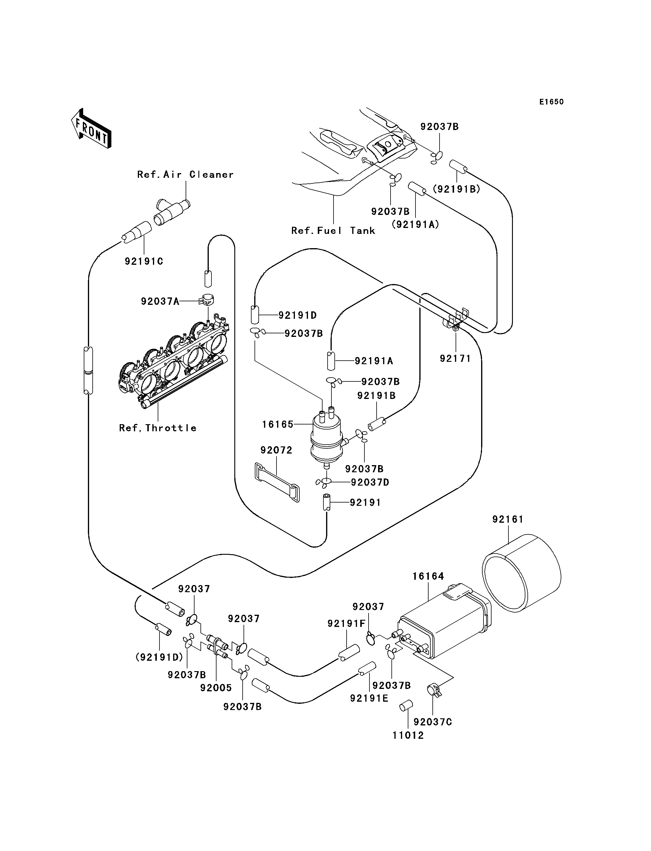 Fuel Evaporative System(CA)